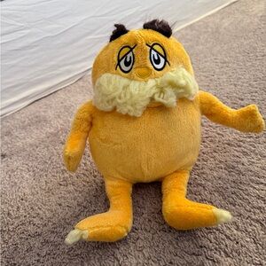 Kohl's Cares Dr. Seuss The Lorax plush small yellow comfy cozy stuffy